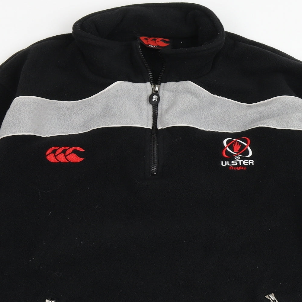 Canterbury Mens Black  Polyester Pullover Sweatshirt Size L