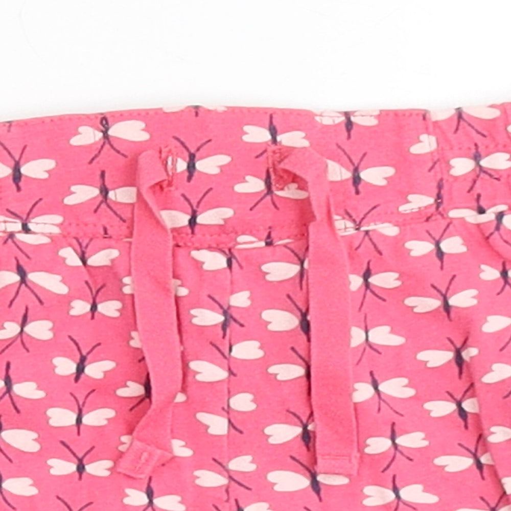 Baby Gap Boys Pink  100% Cotton Cropped Leggings Size 18-24 Months   - Shorts, Butterfly