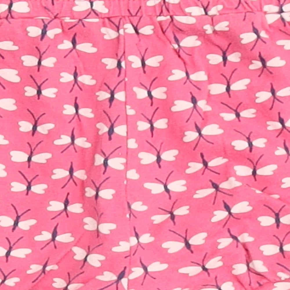 Baby Gap Boys Pink  100% Cotton Cropped Leggings Size 18-24 Months   - Shorts, Butterfly