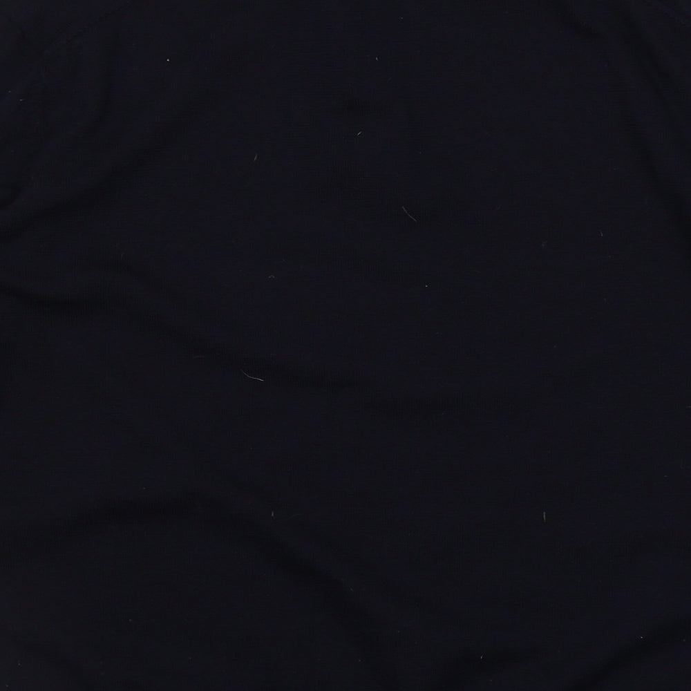H&M Mens Blue  Wool  Polo Size M Collared