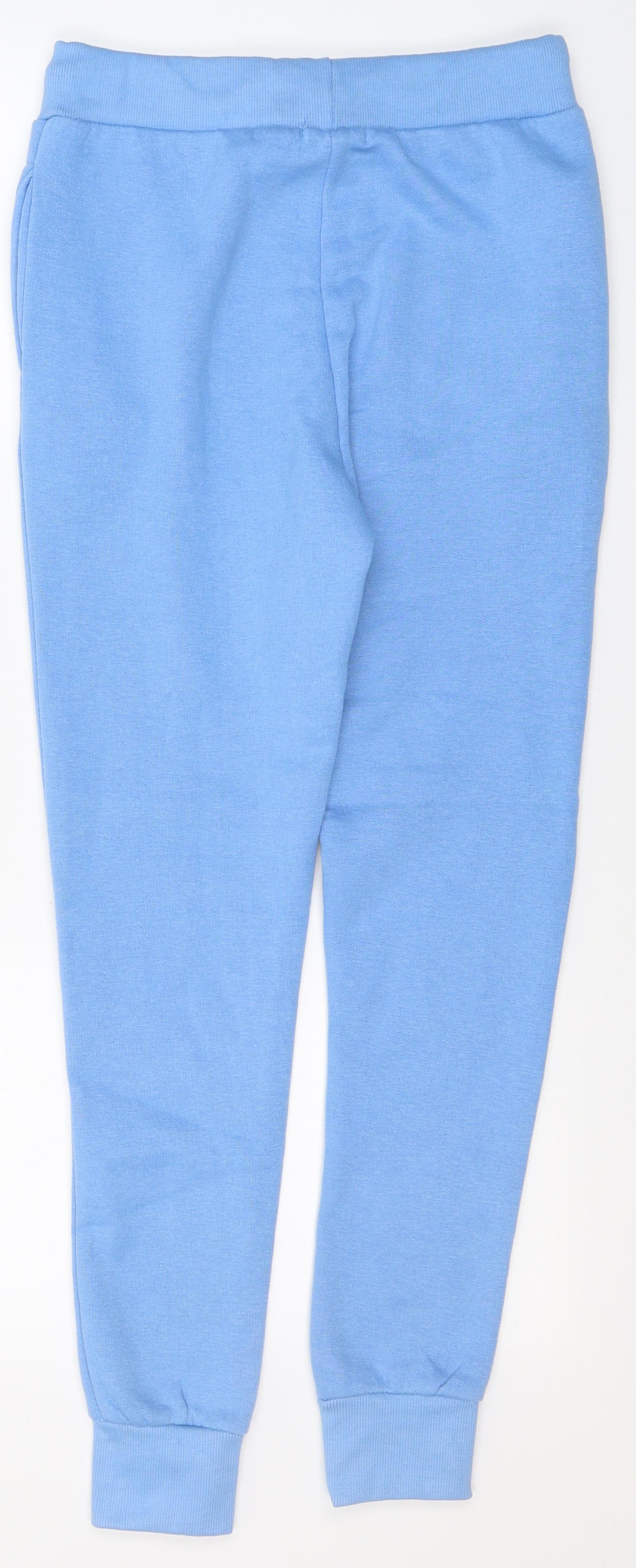 I SAW IT FIRST Womens Blue  Cotton Jogger Leggings Size 14 L26 in