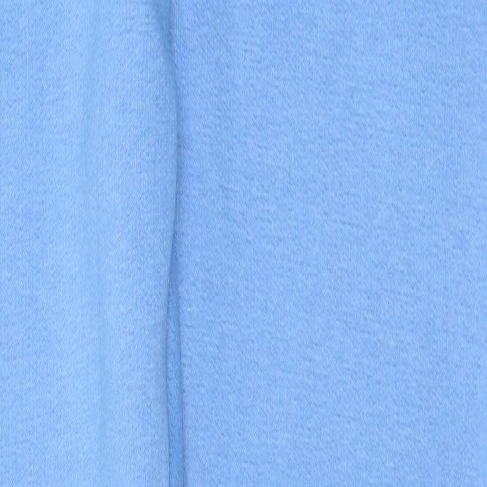 I SAW IT FIRST Womens Blue  Cotton Jogger Leggings Size 14 L26 in