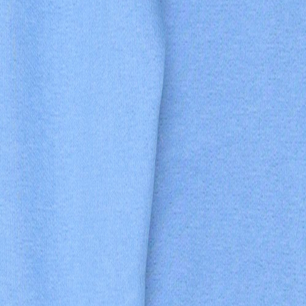 I SAW IT FIRST Womens Blue  Cotton Jogger Leggings Size 14 L26 in