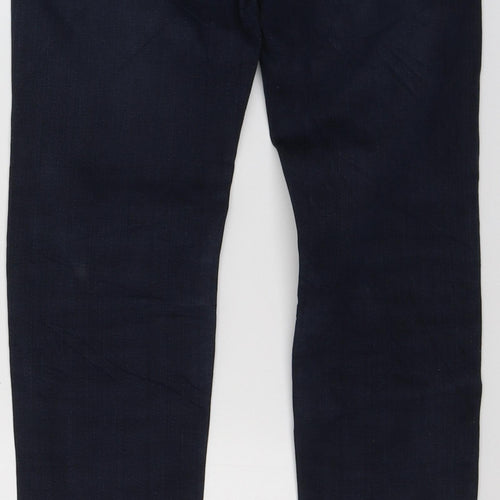 Here + There Girls Blue  Cotton Skinny Jeans Size 12-13 Years  Regular Zip