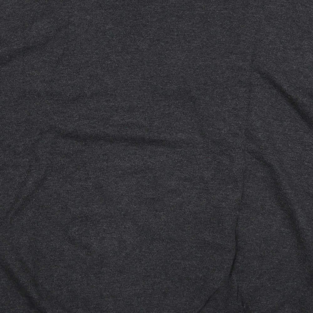 Cedar Wood State Mens Grey V-Neck  Cotton Pullover Jumper Size XL