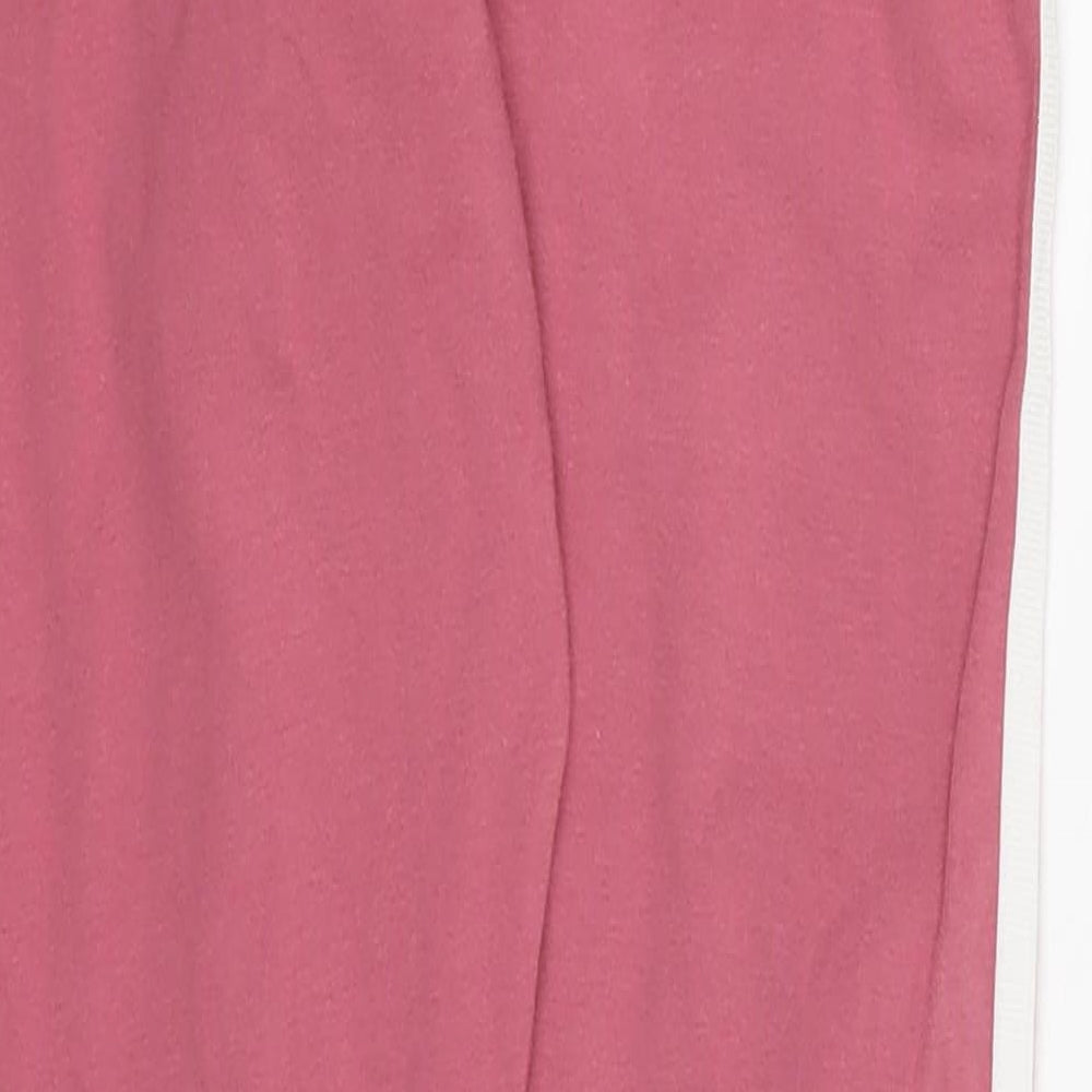 adidas Womens Pink  Cotton Carrot Leggings Size 10 L28 in