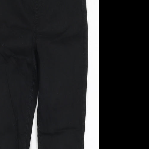 Denim Co Womens Black  Cotton Jegging Jeans Size 12 L25.5 in Regular