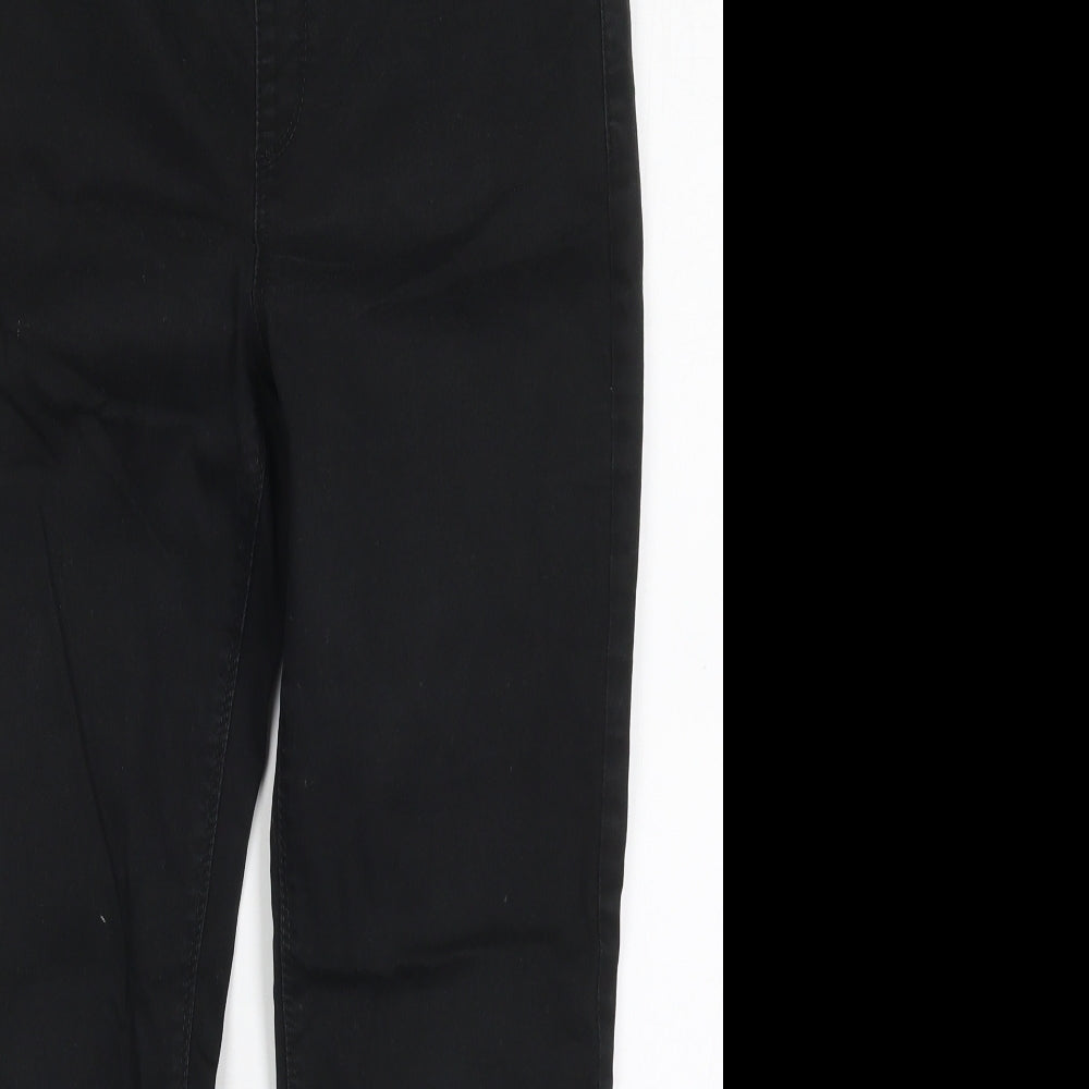 Denim Co Womens Black  Cotton Jegging Jeans Size 12 L25.5 in Regular