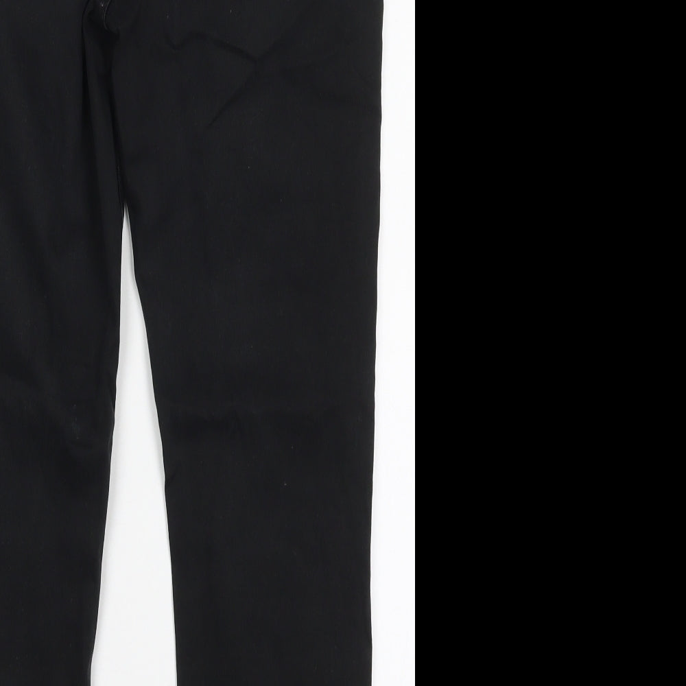 Denim Co Womens Black  Cotton Jegging Jeans Size 12 L25.5 in Regular