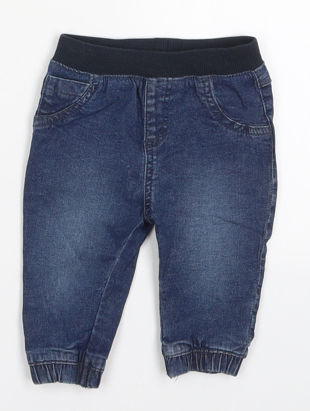 Matalan Baby Blue  Cotton Capri Jeans Size 3-6 Months