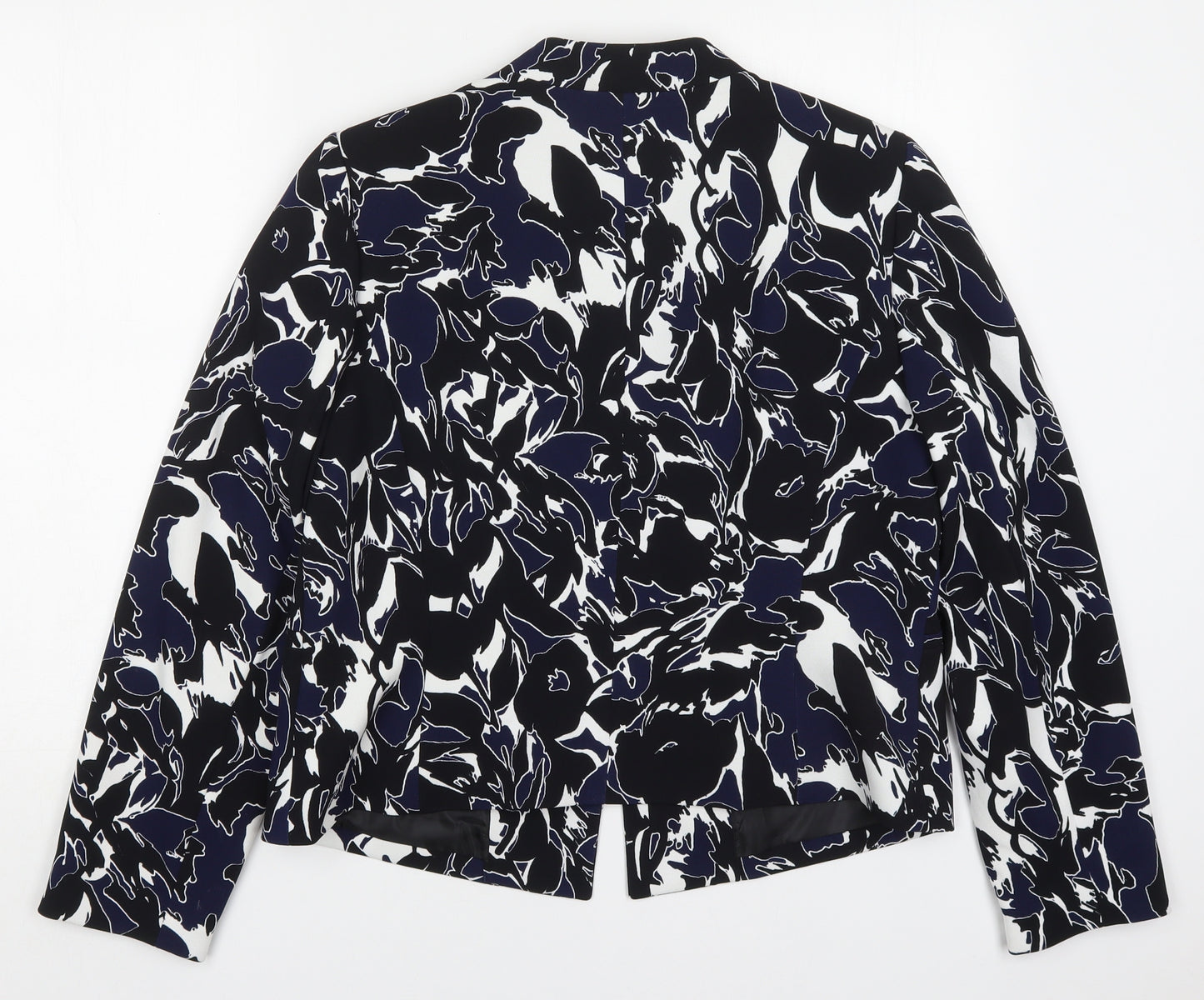 Kasper Womens Blue   Jacket  Size 12   - Abstract