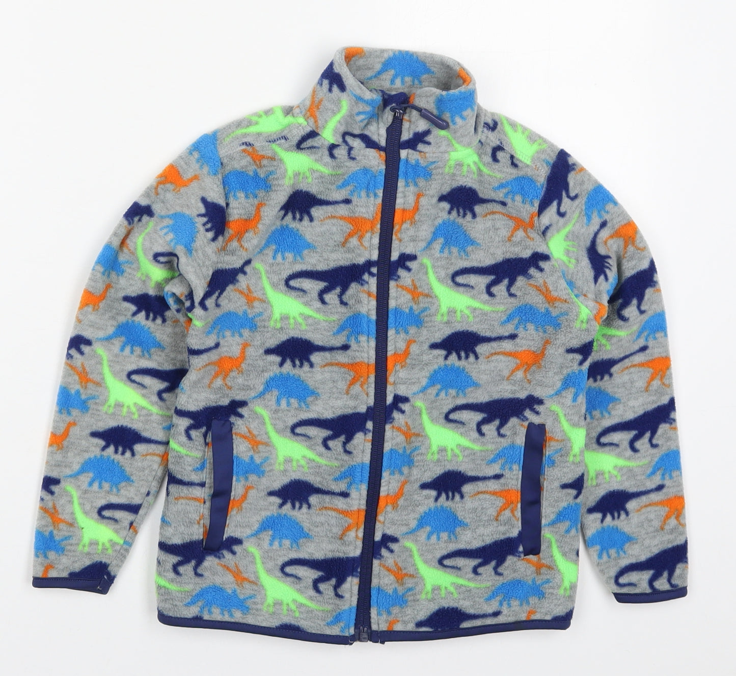 Primark Boys Multicoloured   Jacket  Size 5-6 Years  Zip - Dinosaurs