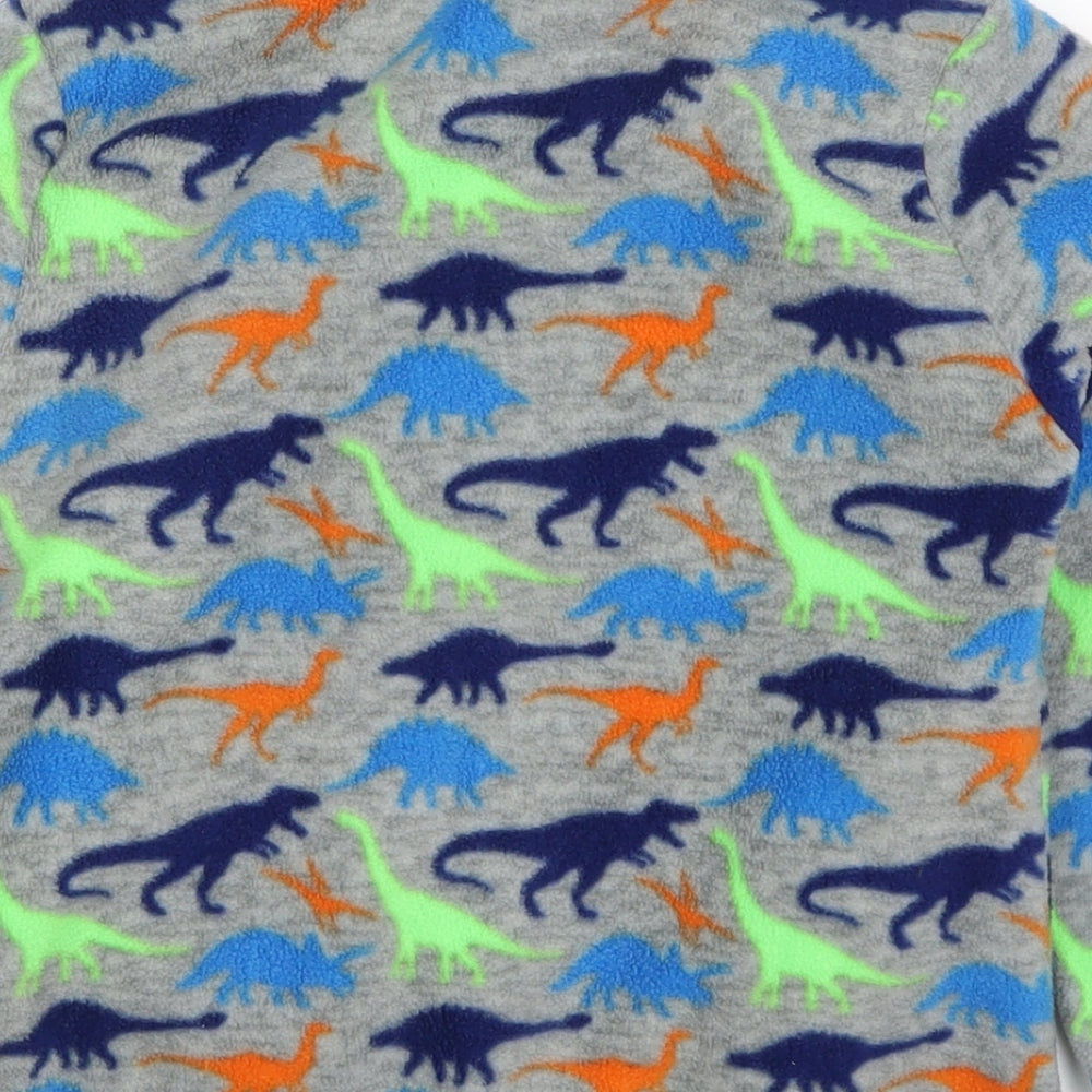 Primark Boys Multicoloured   Jacket  Size 5-6 Years  Zip - Dinosaurs