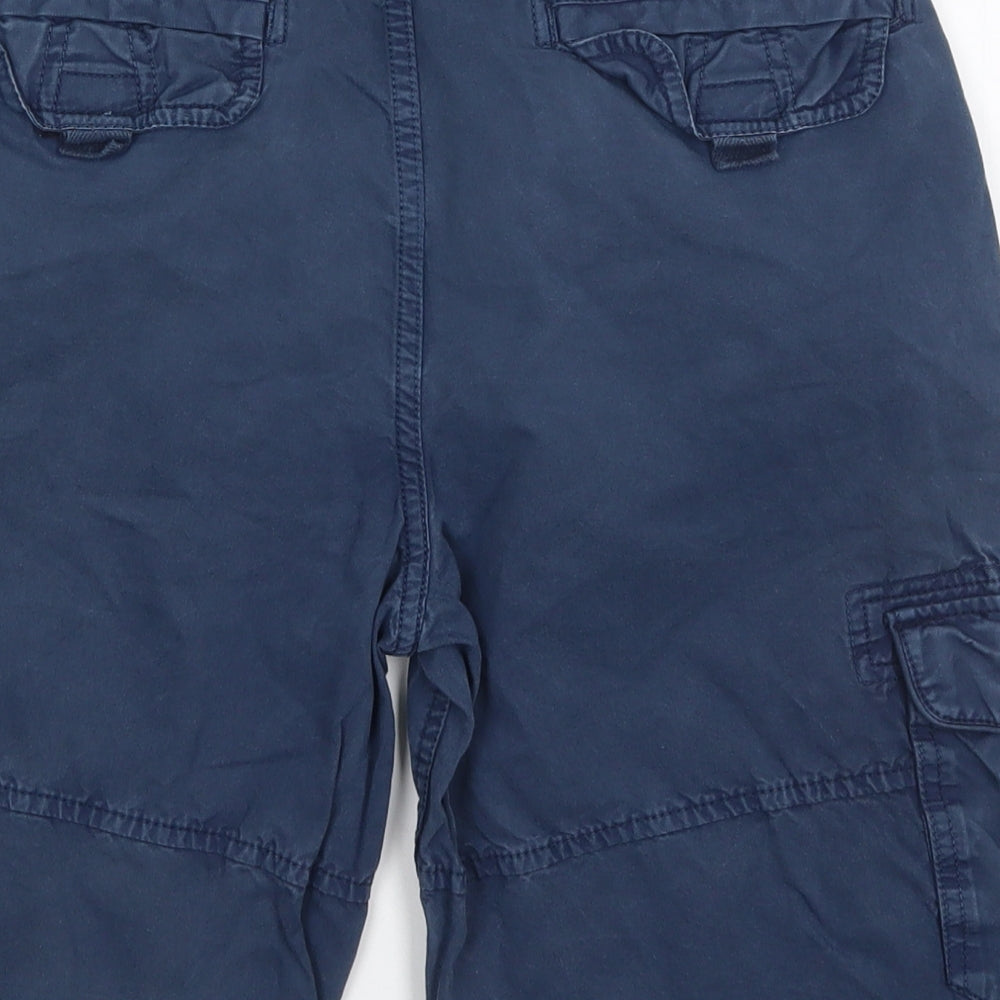 Saltrock Boys Blue  Cotton Cargo Shorts Size 13 Years  Regular