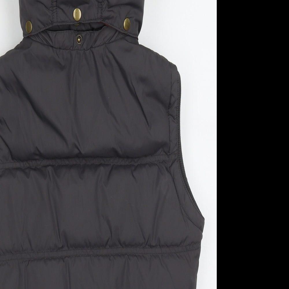 Jack Wills Womens Grey   Gilet Jacket Size 10  Zip