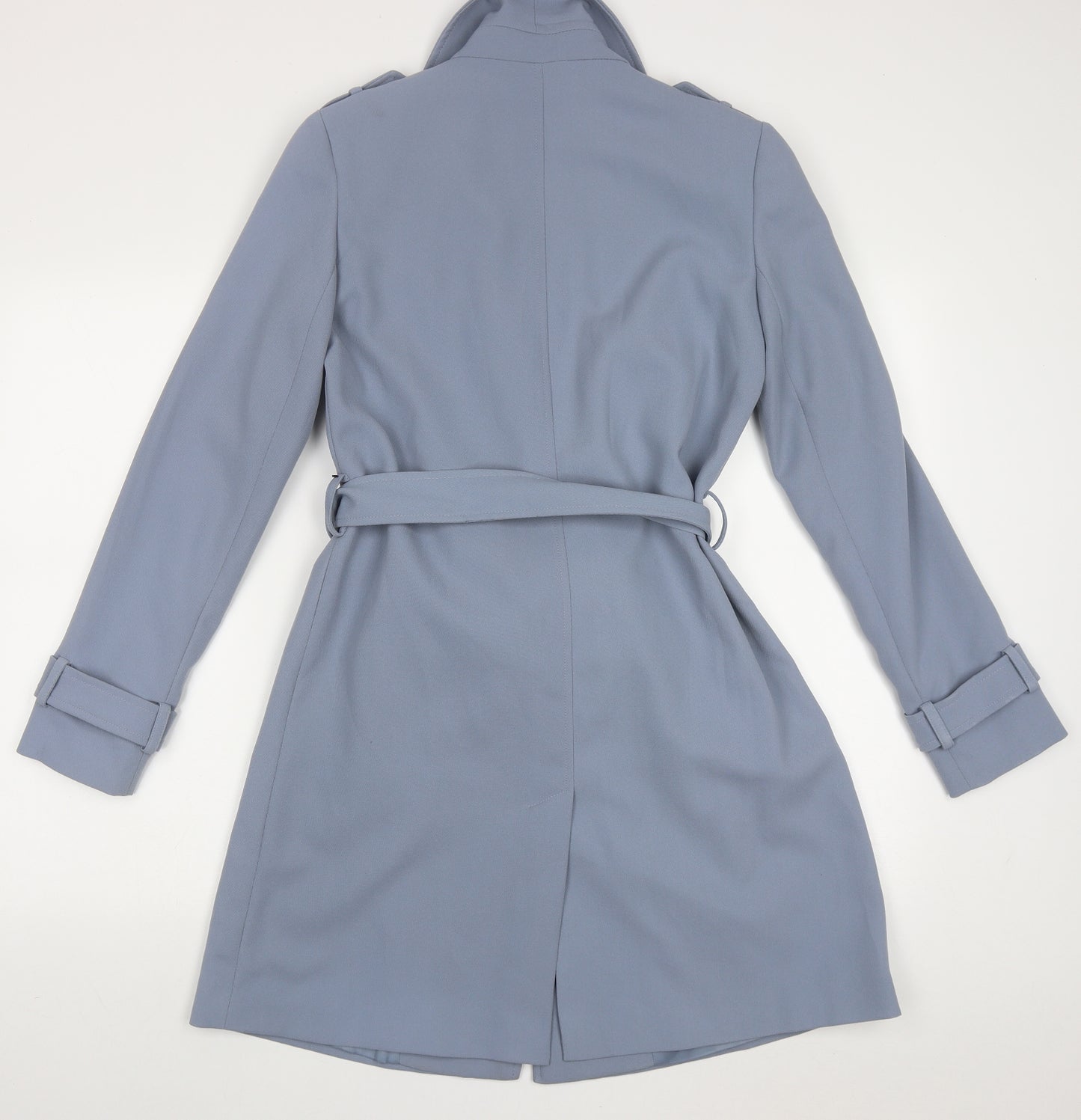 George Womens Blue   Overcoat Coat Size 8  Button