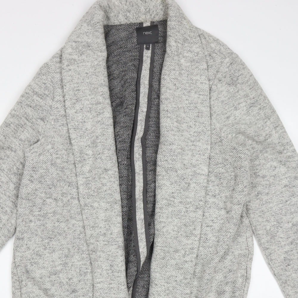 Womens Clear V-Neck  Cotton Cape Jumper Size 18