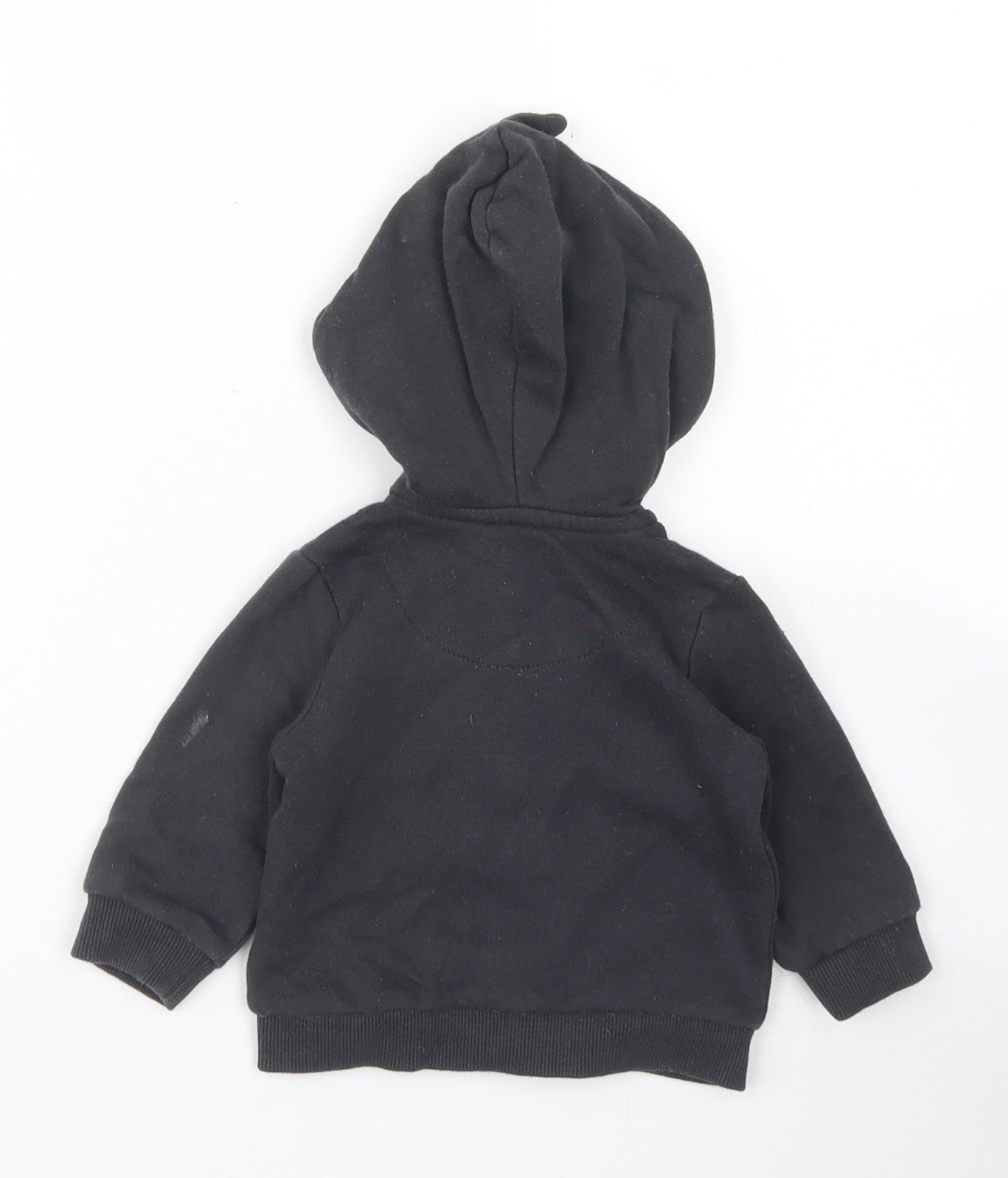 F&F Boys Grey   Jacket  Size 0-3 Months   Zip - Dinosaur hood