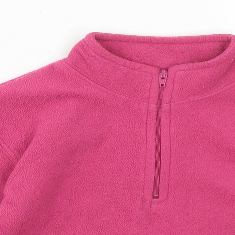 F&F Girls Pink   Jacket  Size 12-18 Months   Zip