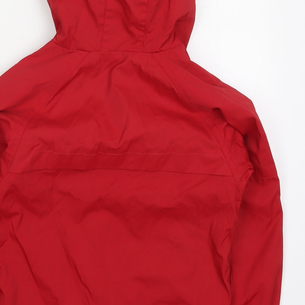 NEXT Boys Red   Basic Coat Coat Size 3 Years  Zip