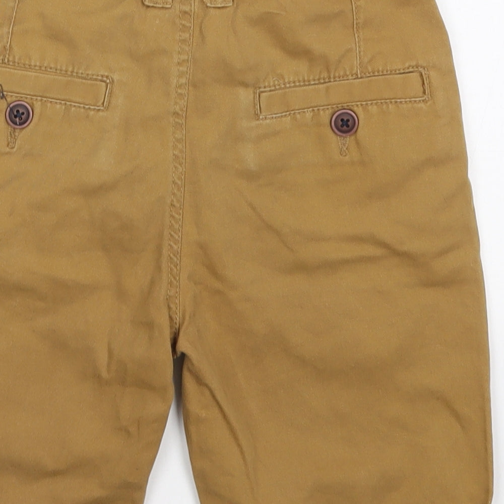 George Boys Brown  Cotton Bermuda Shorts Size 6-7 Years  Regular