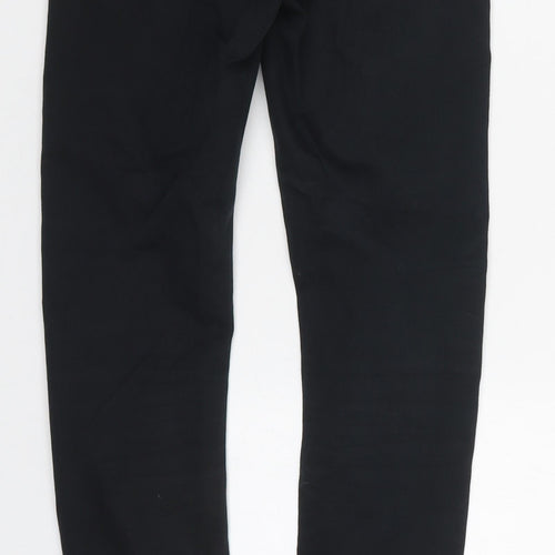 Topshop Womens Black  Cotton Skinny Jeans Size 26 in L29 in Regular Button