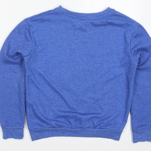 Atmosphere Womens Blue  Polyester Pullover Sweatshirt Size 8  Pullover - Sorry Not Sorry