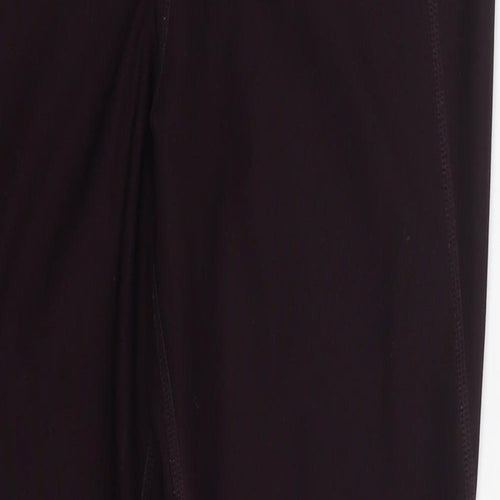 H&M Womens Purple  Polyester Compression Leggings Size S L27 in Regular