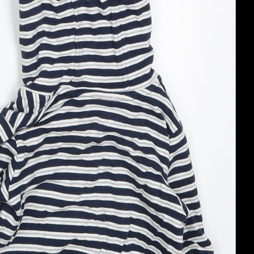 NEXT Boys Blue Striped  Jacket  Size 0-3 Months   Zip