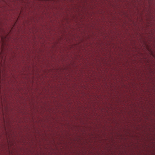 Morley Mens Purple  Cotton  Polo Size 2XL Collared Button