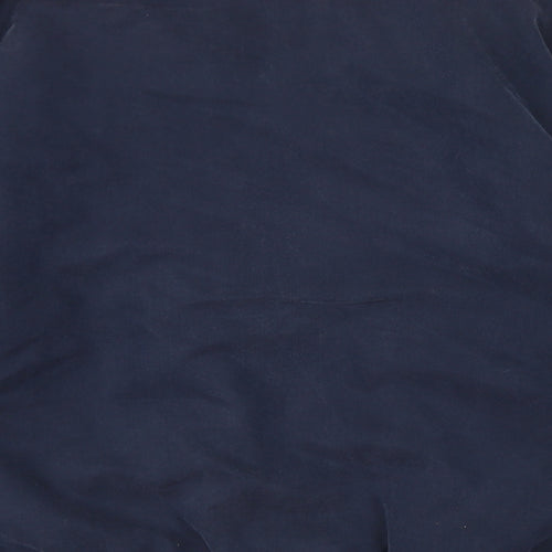 Savatini Mens Blue   Bomber Jacket Jacket Size L  Zip