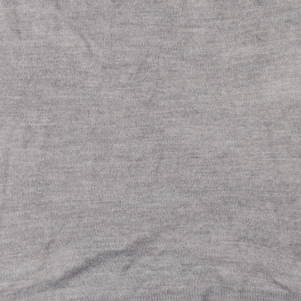 Atmosphere Womens Grey Crew Neck  Acrylic Pullover Jumper Size 12