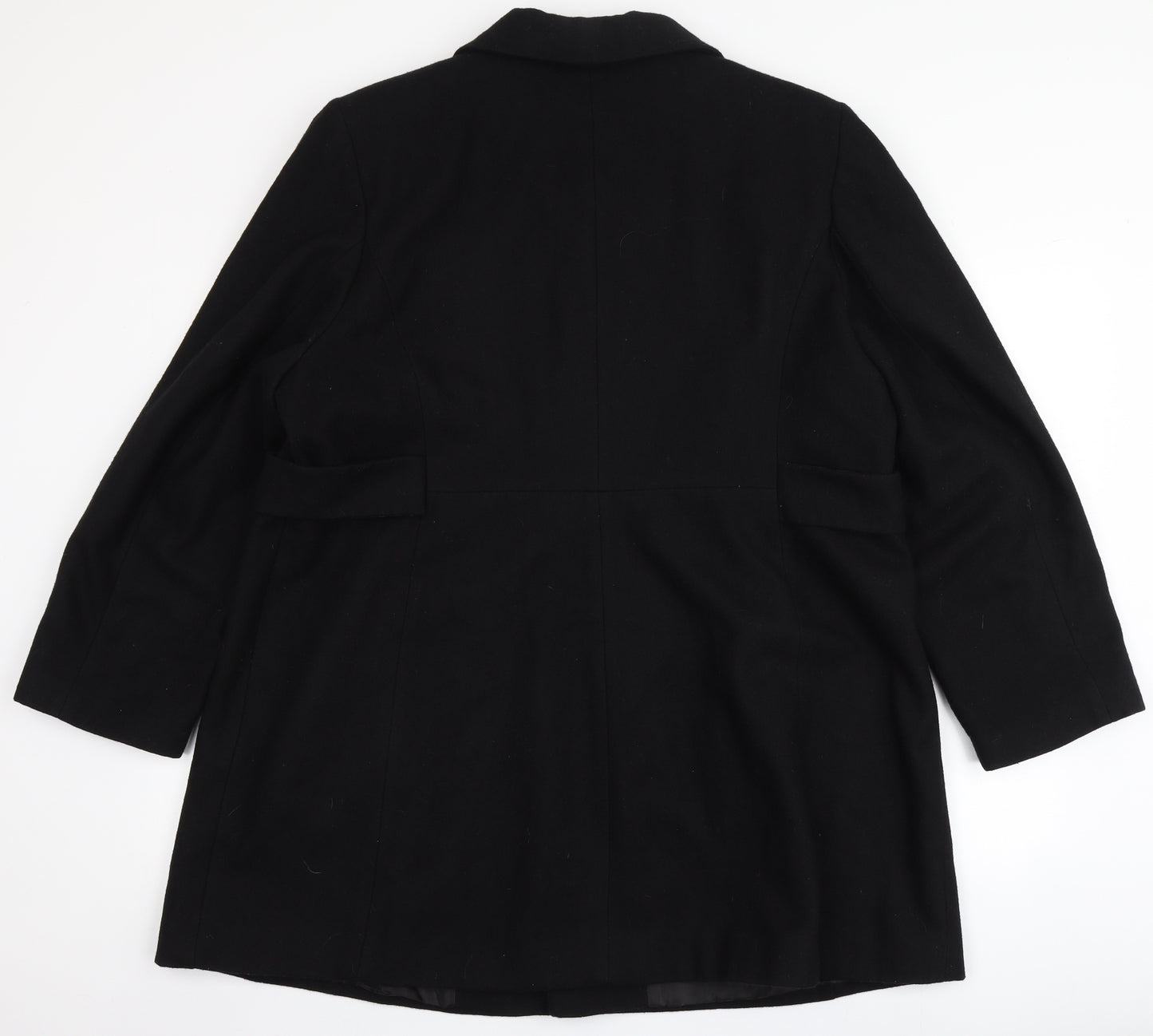 George Womens Black   Pea Coat Coat Size 20  Button