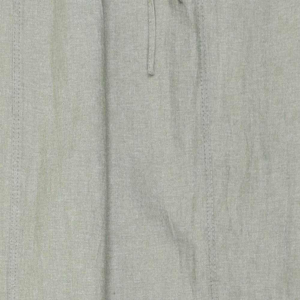 EWM Womens Green  Cotton Trousers  Size 18 L27 in Regular