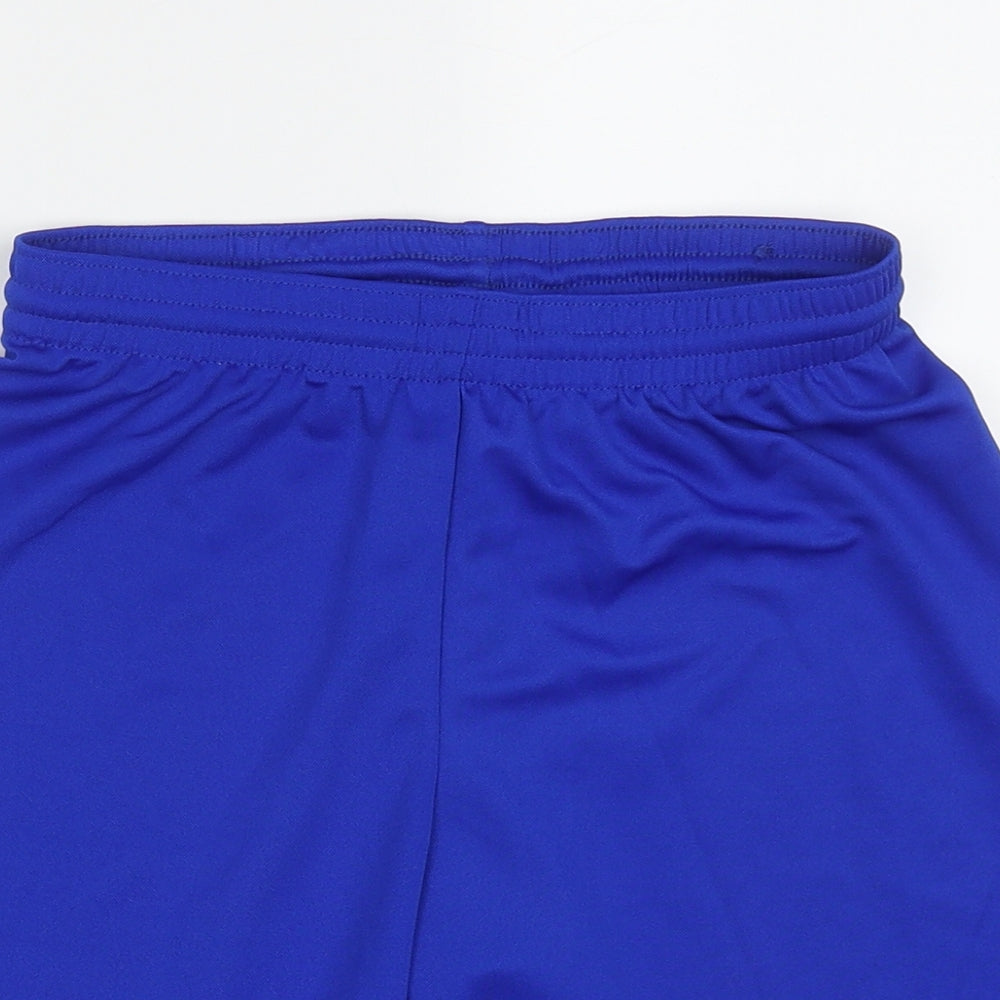 Kipsta Boys Blue  Polyester Sweat Shorts Size 10-11 Years  Regular Tie