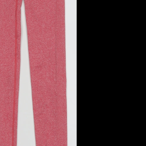 Preworn Womens Pink  Polyamide Sweatpants Leggings Size S L26 in Regular Pullover