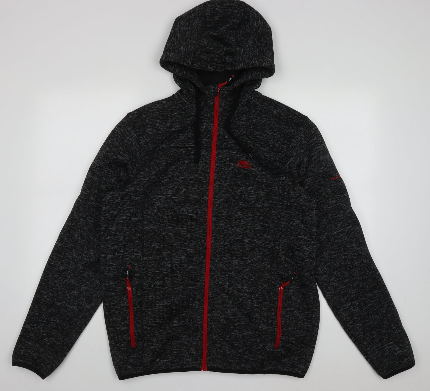 Trespass Mens Grey   Jacket  Size L  Zip