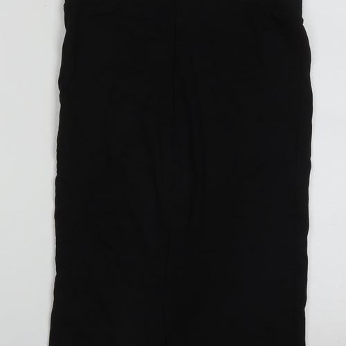 talis Womens Black  Polyester A-Line Skirt Size L