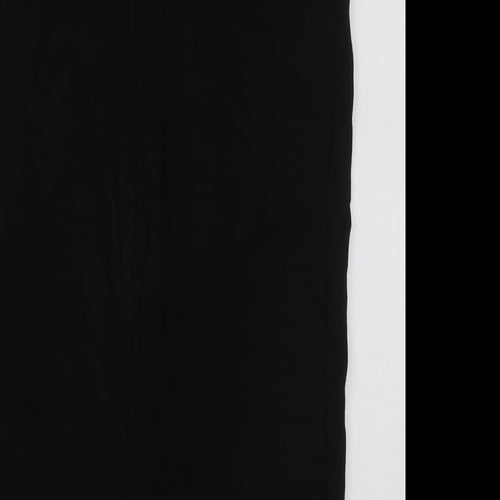 talis Womens Black  Polyester A-Line Skirt Size L