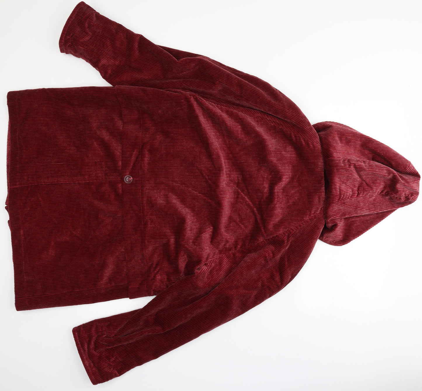 DANNIMAC Womens Red   Overcoat Coat Size S  Zip
