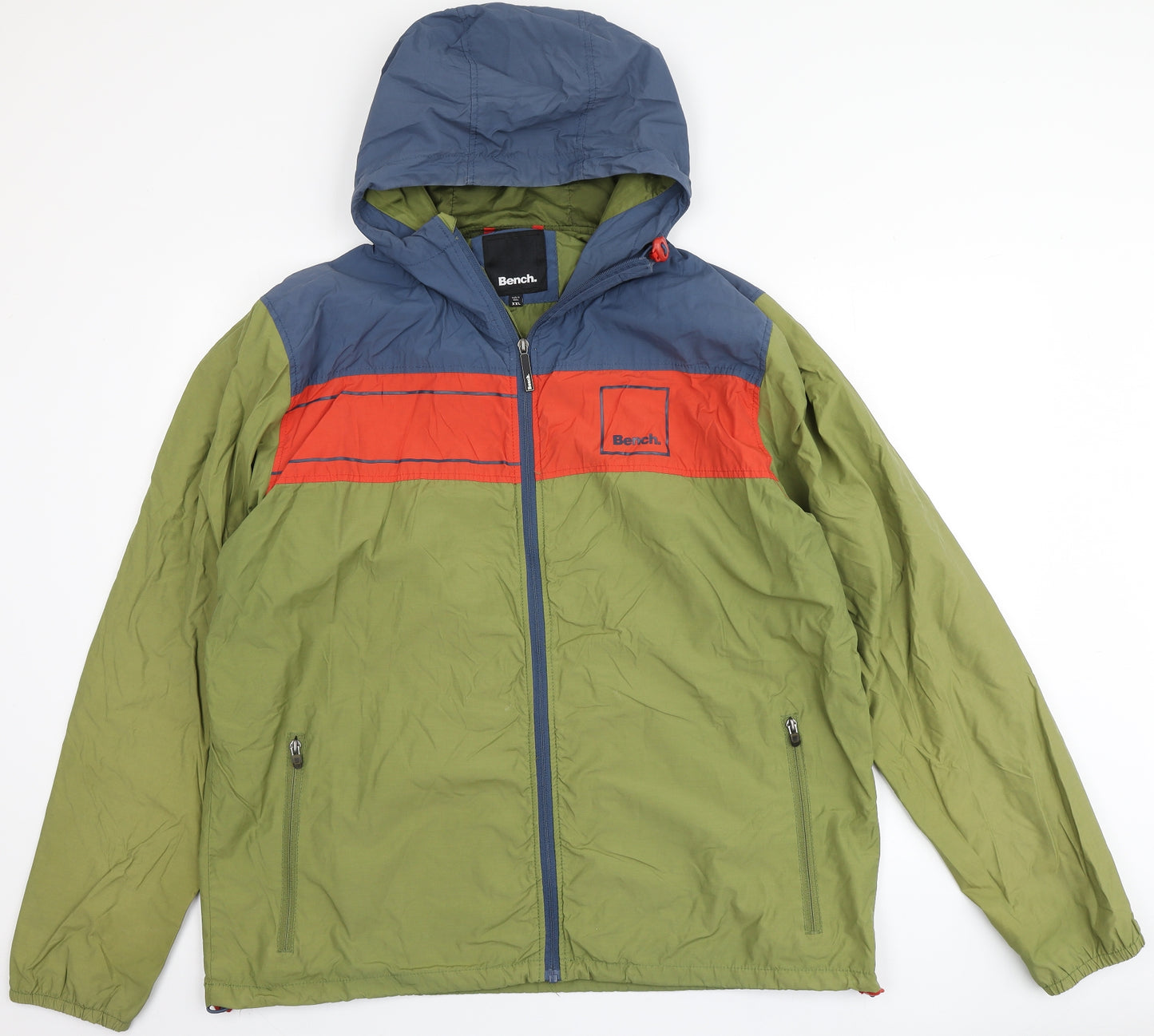 Bench Mens Green   Jacket  Size 2XL  Zip