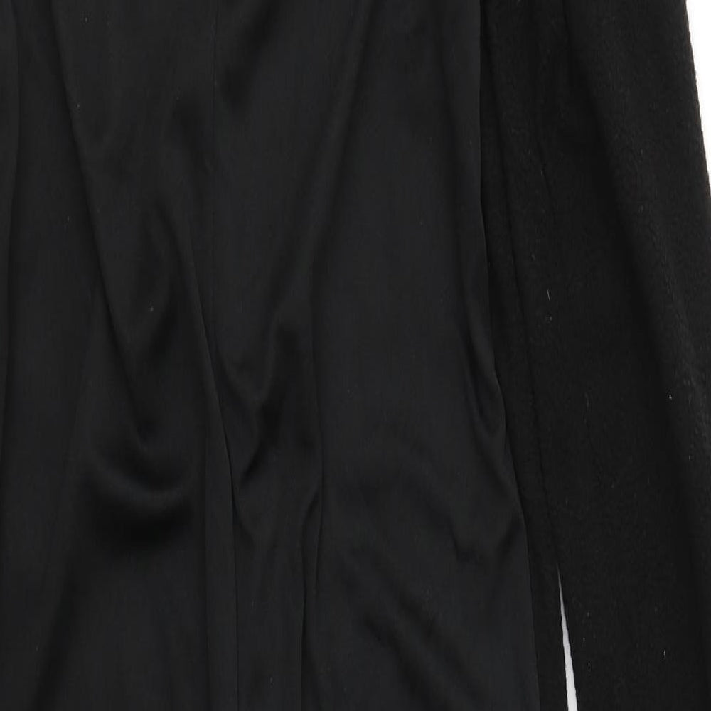 F&F Boys Black Solid Polyester  Bodysuit Size 9-10 Years  Snap - Glow Skeleton Halloween Costume