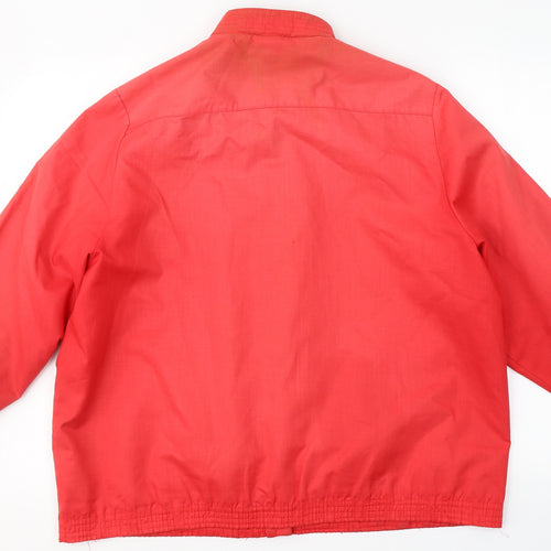 St. Michael Womens Red   Jacket Coat Size 16  Button
