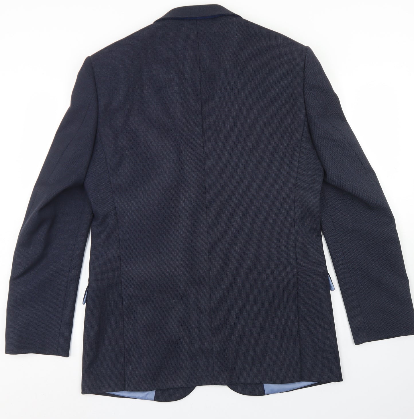 Taylor & Wright Mens Blue  Polyester Jacket Blazer Size 40
