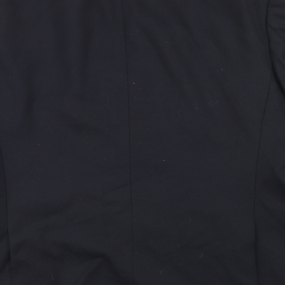 Marks & Spencer Mens Blue  Polyester Jacket Blazer Size 40