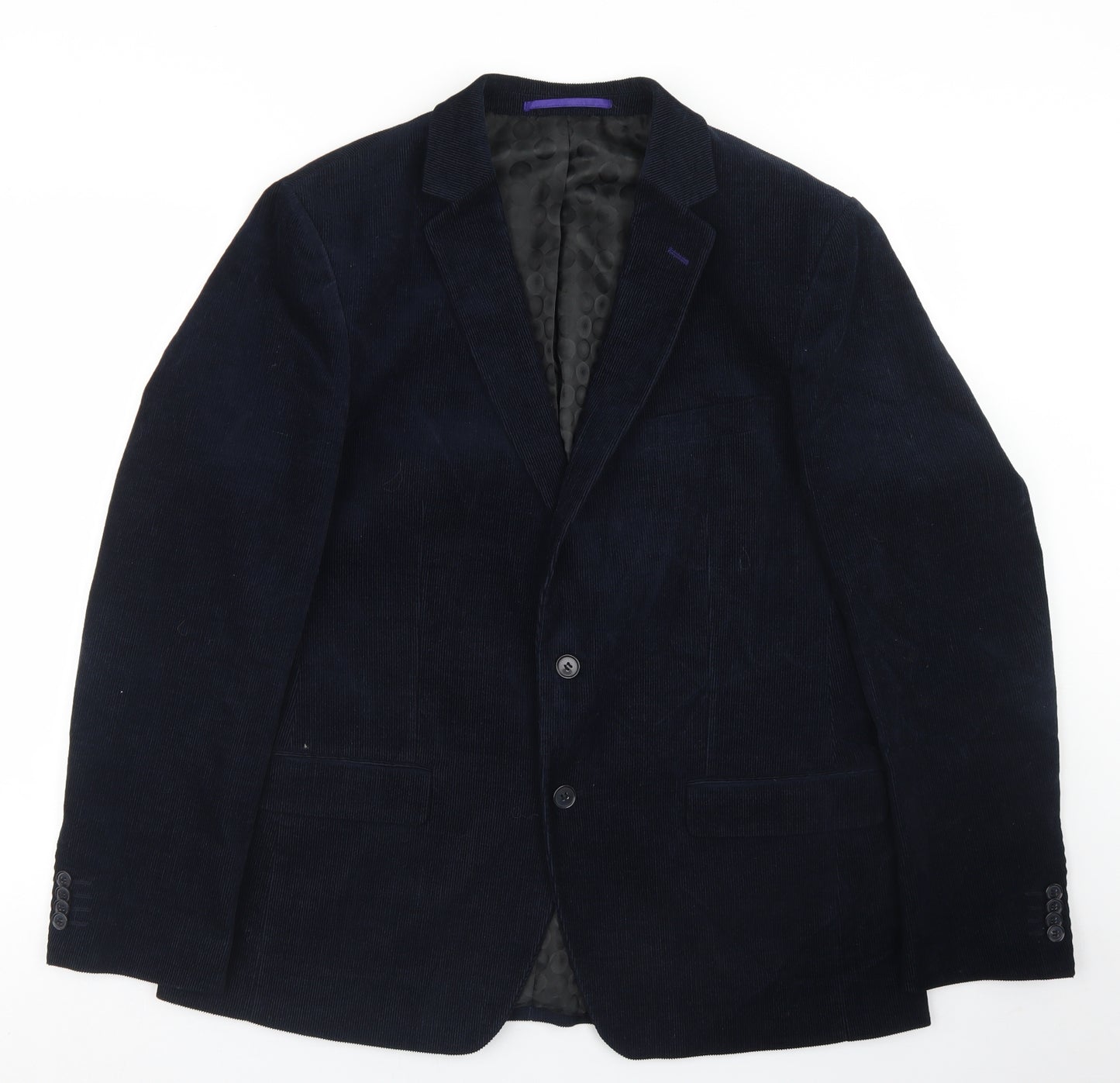 The Suit Factory  Mens Blue  Cotton Jacket Blazer Size 44