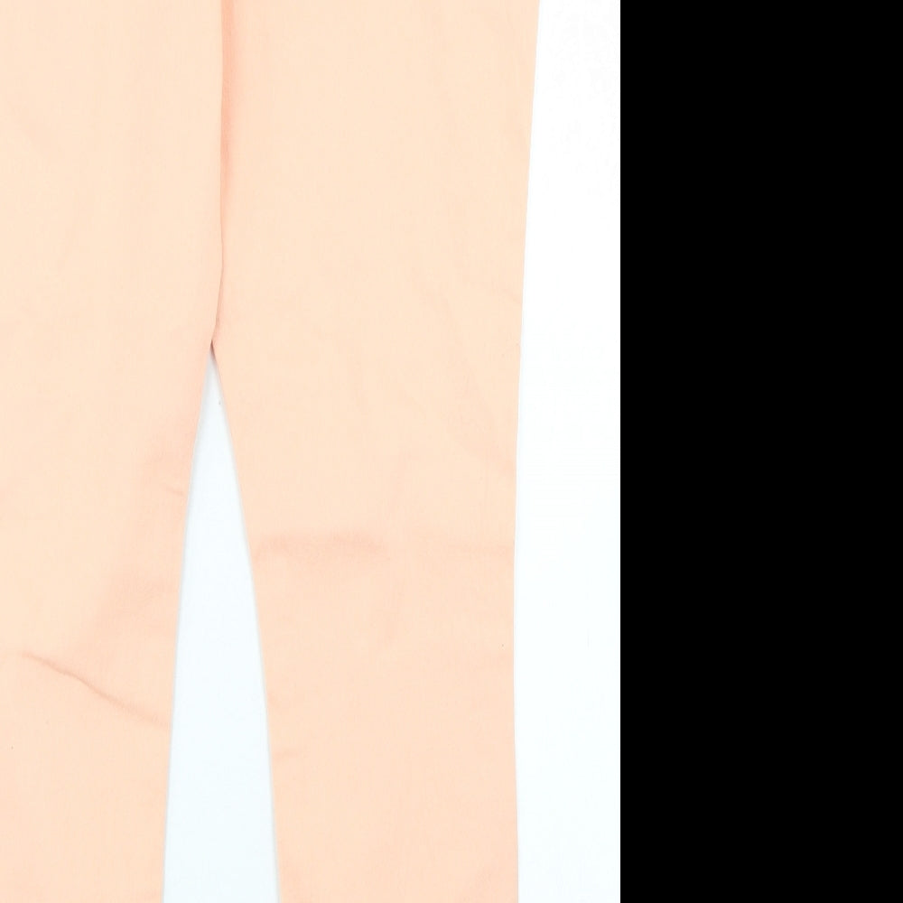 Pep & Co Womens Pink  Cotton Jegging Jeans Size 10 L28 in Regular