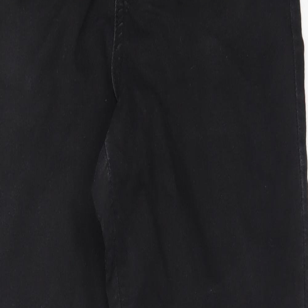 Primark Womens Black  Cotton Skinny Jeans Size 12 L27.5 in Regular