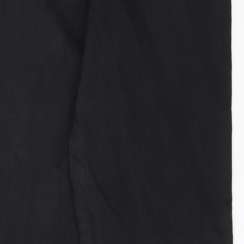 Primark Womens Black  Cotton Skinny Jeans Size 12 L27.5 in Regular
