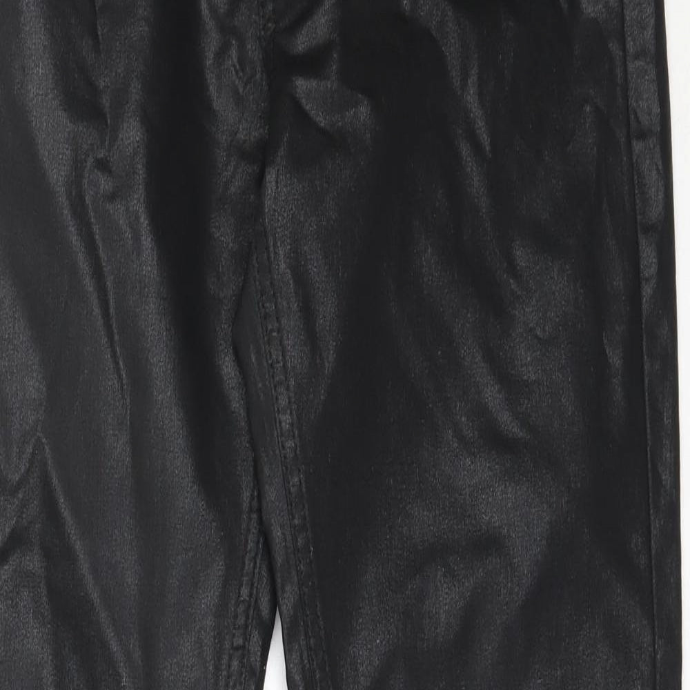 H&M Womens Black  Cotton Skinny Jeans Size 40 L30 in Regular